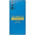 NFL Los Angeles Chargers Blue Performance Series Galaxy Note20 5G Skin